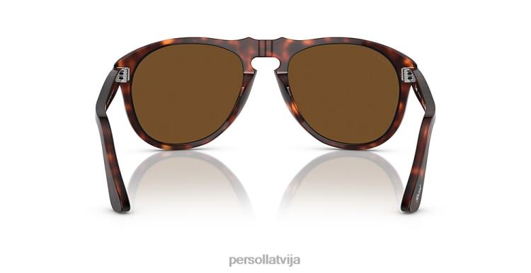 lv Persol 649-oriģināls saulesbrilles havana 2JTZL48