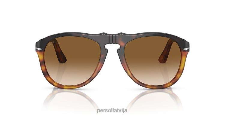 lv Persol 649-oriģināls saulesbrilles tumši brūns/gaiši brūns bruņurupucis 2JTZL54