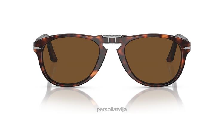 lv Persol 714-oriģināls saulesbrilles havana 2JTZL78