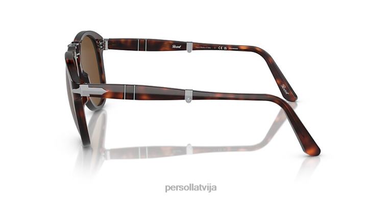 lv Persol 714-oriģināls saulesbrilles havana 2JTZL78