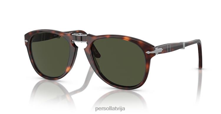 lv Persol 714-oriģināls saulesbrilles havana 2JTZL79
