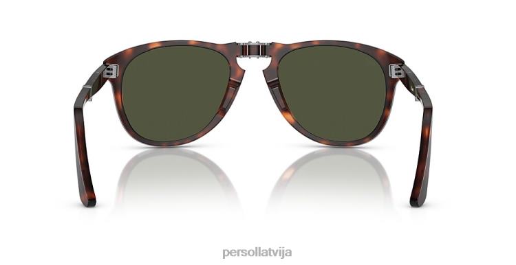 lv Persol 714-oriģināls saulesbrilles havana 2JTZL79