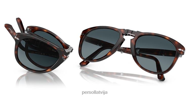 lv Persol 714-oriģināls saulesbrilles havana 2JTZL80