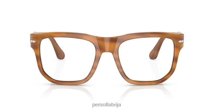 lv Persol po3306s-pārejas saulesbrilles svītraini brūni 2JTZL508