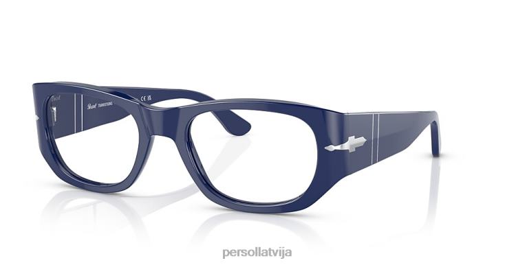 lv Persol po3307s-pārejas saulesbrilles zils 2JTZL501