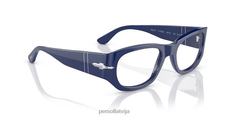 lv Persol po3307s-pārejas saulesbrilles zils 2JTZL501