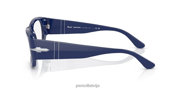 lv Persol po3307s-pārejas saulesbrilles zils 2JTZL501