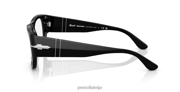 lv Persol po3308s-pārejas saulesbrilles melns 2JTZL498