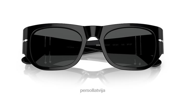 lv Persol po3308s-pārejas saulesbrilles melns 2JTZL498